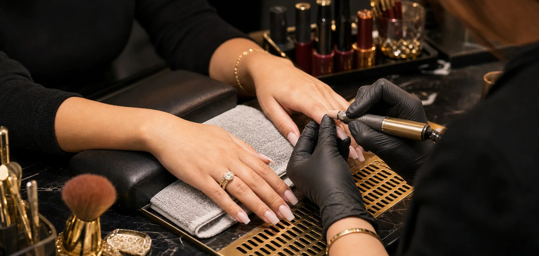 Acrylic nail fill appointment