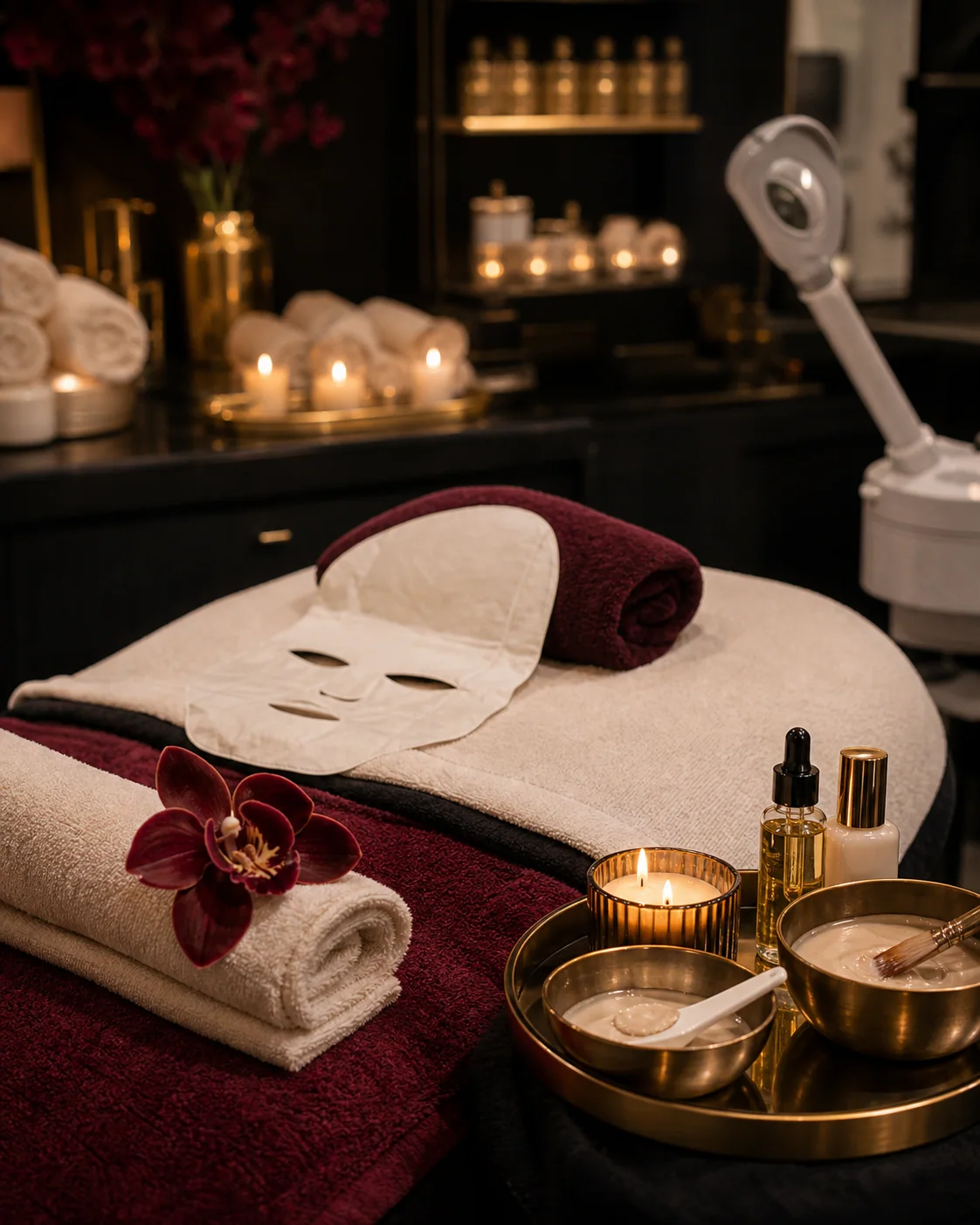 Rejuvenating facial treatment at Design Hair, Nails & Spa in Oceanside CA
